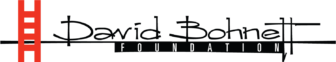 David Bohnett Foundation logo with red ladder